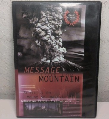 Message From The Mountain DVD Mount St Helens Johnston Ridge Observatory R21