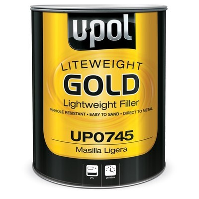 U-POL FLYWEIGHT GOLD Premium Lightweight Body Filler UP0745