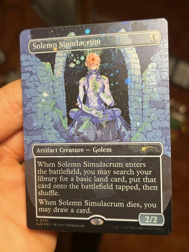 Solemn Simulacrum • Galaxy Foil NM / Unplayed Secret Lair 0791 • Mtg (1668) - Image 2 of 4
