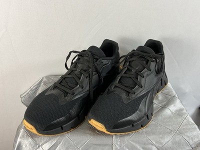 Reebok Zig Dynamica 3 Black Gum Running Shoes Men s 10 V297KH3R00357 EUC 