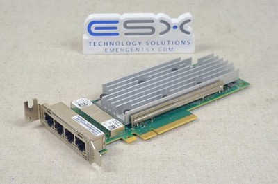 Dell JKT42 QLogic QL41164HLRJ Quad Port 10GBASE-T RJ45 Network Adapter LP