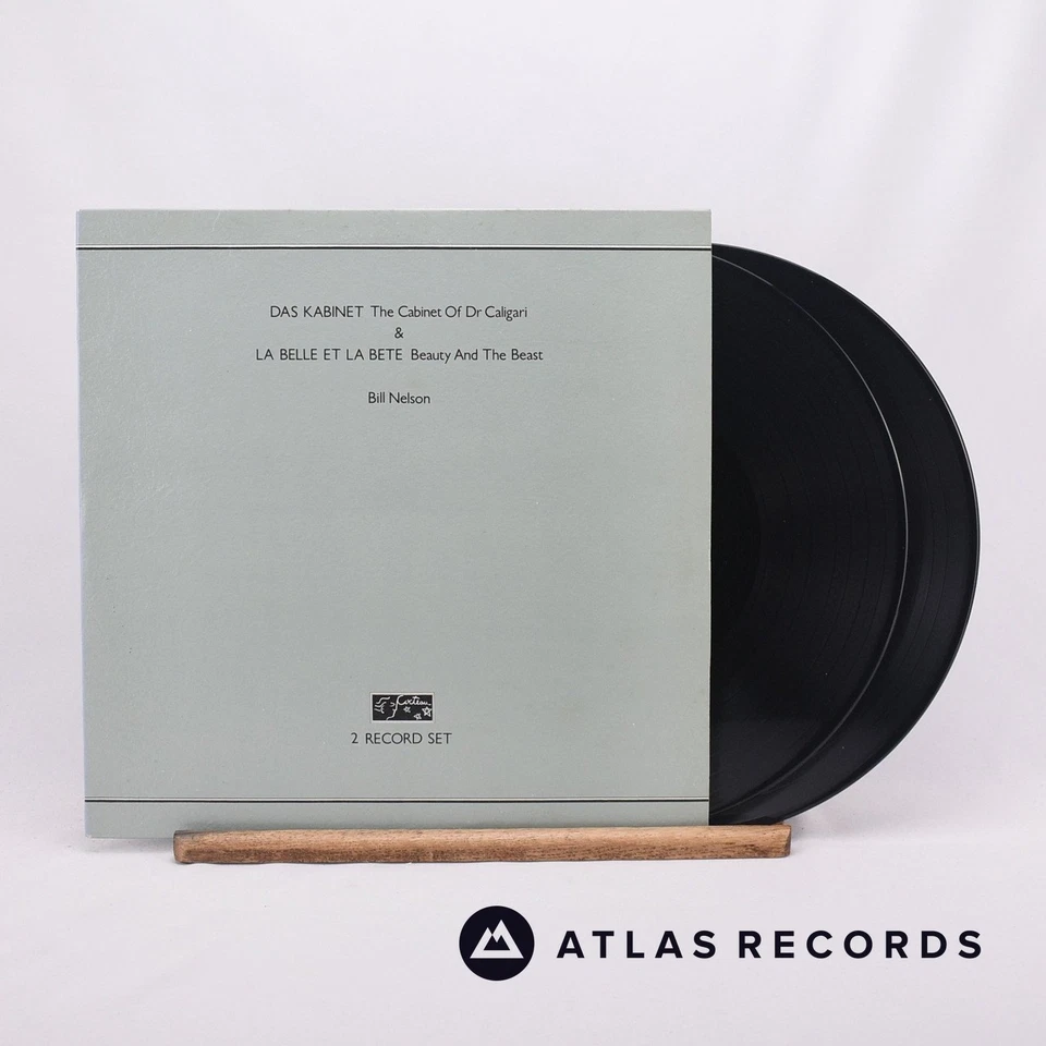 Bill Nelson Das Kabinet / La Belle Et La Bete Double LP Vinyl Record - EX/EX — 第 2/4 张图片
