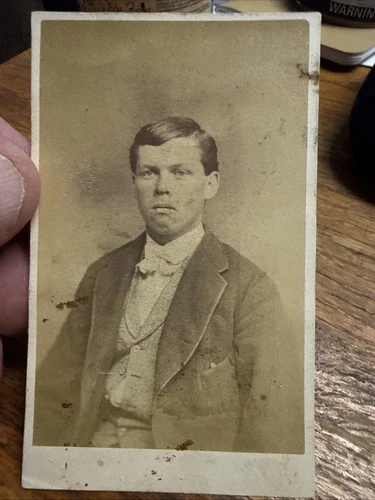 Civil War Union Photo CDV 199th Pennsylvania Infantry Identified