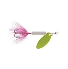 Worden's Yakima Bait Rooster Tail Claudia Chartreuse/White/Pink Choice of Size