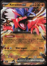 Koraidon ex 125/198 Double Rare Scarlet & Violet Pokemon Holo NM