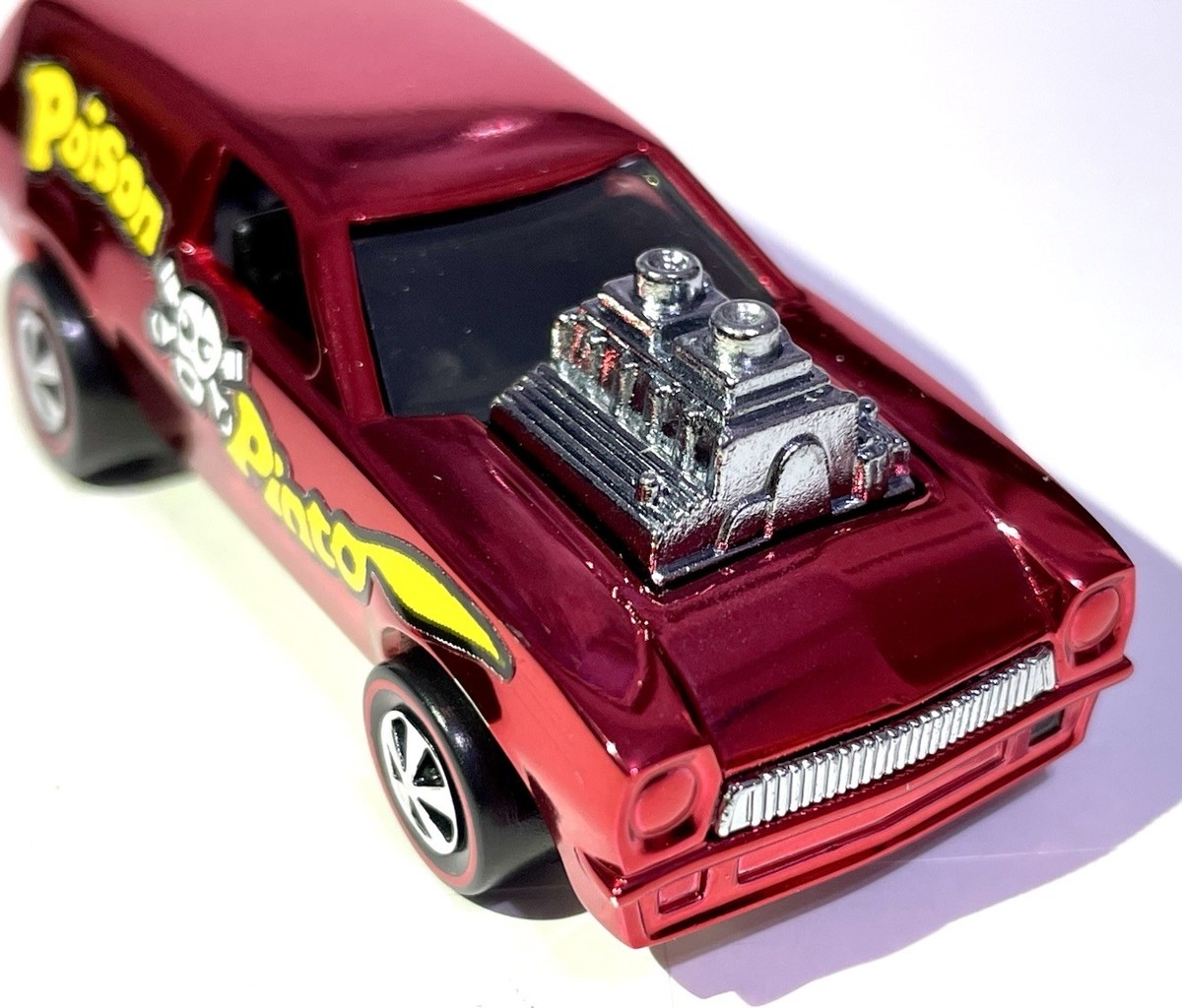 ホットウィール　POISON PINTO ポイズン　ピント　レッドライン　香港製 CUSTOM MADE HOT WHEELS REDLINE POISON PINTO - CLEAN SPECTRAFLAME