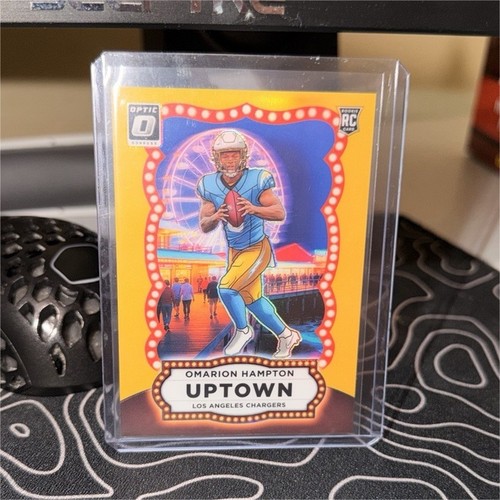 Omarion Hampton [Gold] #16 2025 Panini Donruss Optic Uptown card