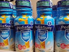 PediaSure Grow  Gain Vanilla Shake  8 fl oz  24 Bottles in a case