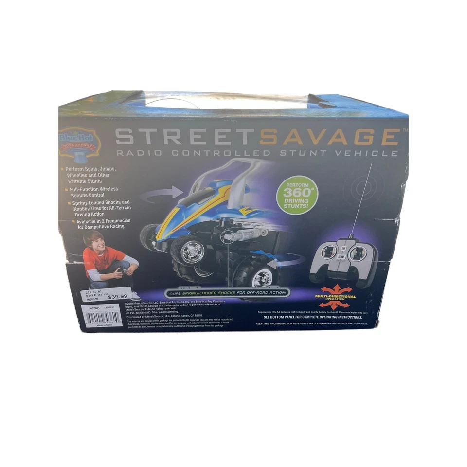 Vehículo de acrobacias Street Savage radiocontrolado - Nuevo en caja Foto 4 de 4