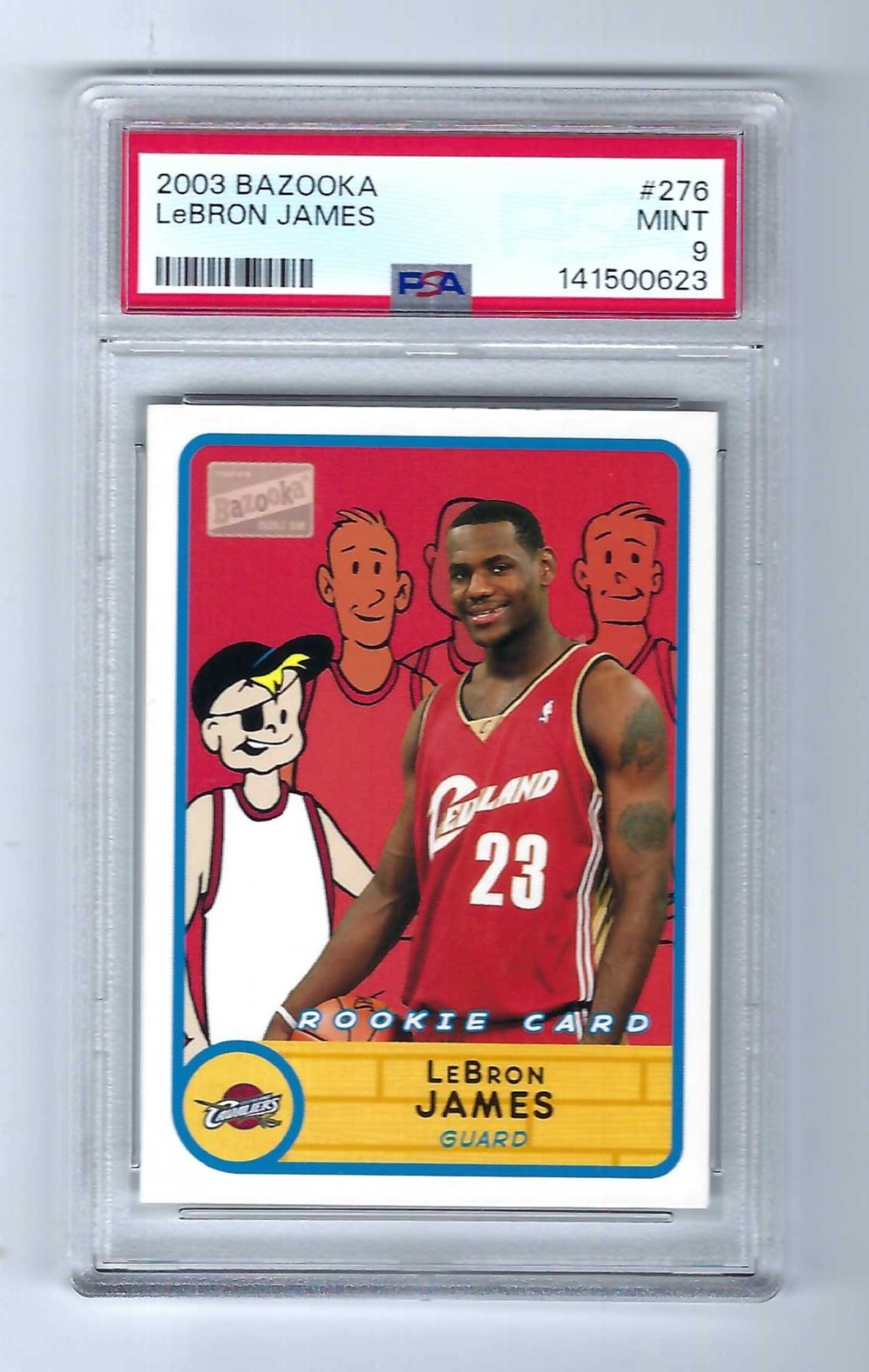 LeBron James 2003 Bazooka #276 Base Price Guide - Sports Card Investor