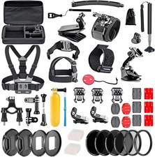 Navitech 60-in-1 Accessory Kit For AQRA 4K Action Camera