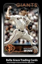 2024 Topps Series 1 Keaton Winn #83 San Francisco Giants Rookie MLB Baseball 