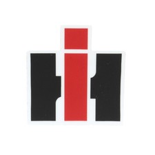 Ih Logo 2 In X 2 In Cutout Decal Sticker Case Ih Tractor Farm Equipment Ih-decal