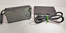 Sony Cyber-Shot DSC-TX300V Black Digital Camera Japanese Menu Only Tested