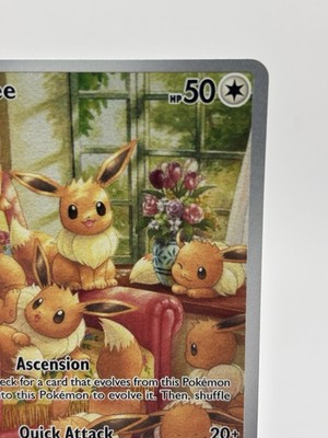 Eevee 188/167 Sv06: Pokemon Twilight Masquerade Holo Full Art Near
