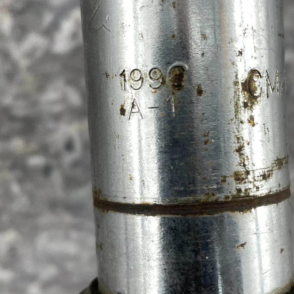 Vintage Robinson BMX Fork 1 1/8 Threadless 20 in 96 Chrome R Stamped Dropout GT - Image 4 of 4