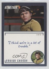 2020 Star Trek: The Original Series Archives and Inscriptions Chekov #7 mp7