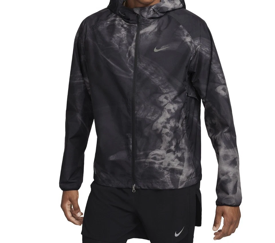 FB8550-010 3XL-Tall Nike Men's Storm-Fit Running Division Running Jacket | Flash - Image 2 of 4