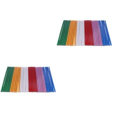 120 Pcs Hot Glue Sticks Colored Hot Glue Sticks DIY Crafts glue sticks 0.20 per stick