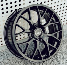 17" Black LRT Alloy Wheels Fits Chevrolet Daewoo Dacia 4x100 Pcd Only
