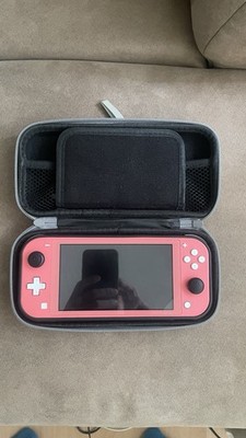 Nintendo Switch Lite Coral 32GB + 512GB SD Karte +  Case + Grip