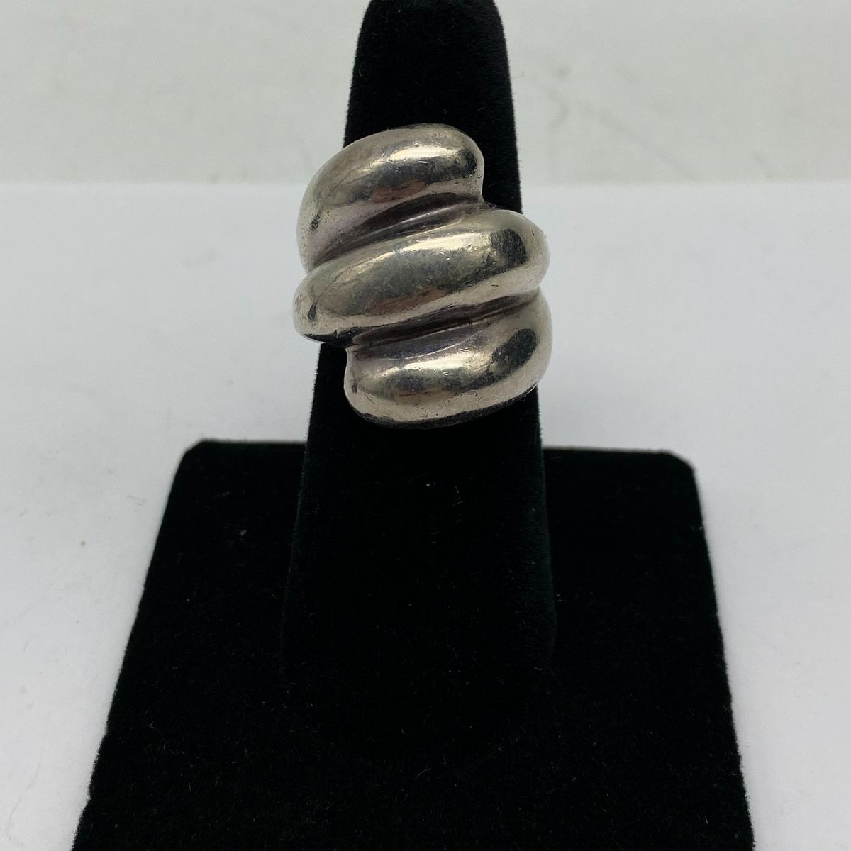Sterling Silver Assorted Ring/Earring Jewelry Bun… - image 2