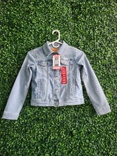 Levi's Youth LVG-DJM050 Annex Blue Denim Jackets Size M 8