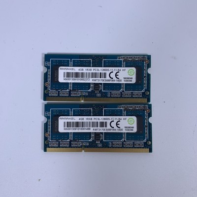 Ramaxel 8GB (4GBx2) RMT3170EB68F9W-1600 PC3L-12800S DDR3 1600MHz
