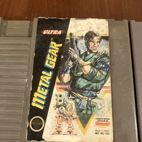 Lot Of 2 Nes Games: Metal Gear & Guardian Legend