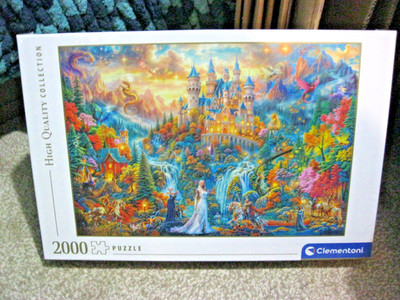CLEMENTONI 2000 PIECE PUZZLE LEGENDS OF THE HIDDEN REALM NEW 2026