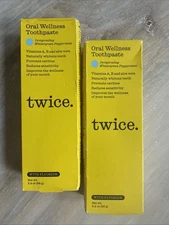 2X Oral Wellness Toothpaste Charcoal ICY MINT Whitening Gums 3.4oz 4/2026