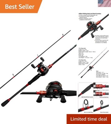 best 6 foot baitcasting rod Savannah 784: ft 6 in / Heavy Power / Fast Action Split / Spinning With its 6 The Baitcasting Float Rod by