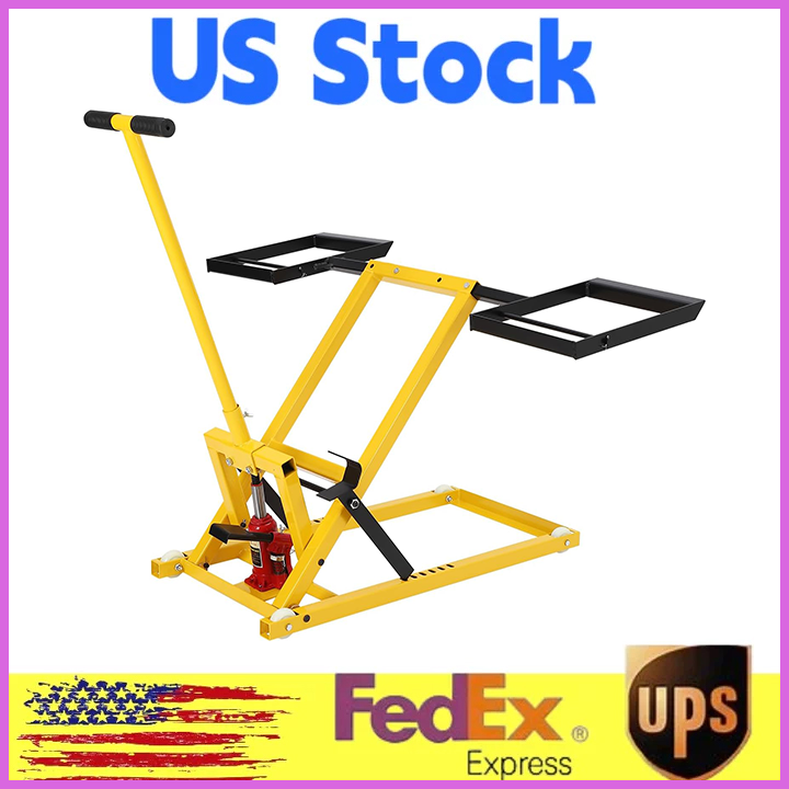 500LBS Heavy-Duty Lawn Mower Lift Jack for Tractors Zero-Turn