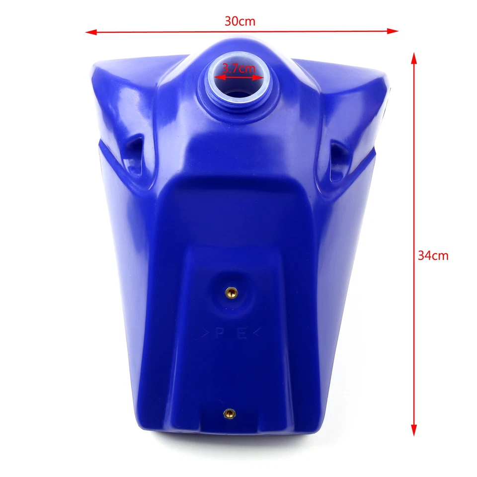 Blue Fuel Gas Tank Petrol Gastank Fits For Yamaha TTR125 TTR 125 2000-2007 V1 Foto 2 de 4