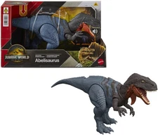 Mattel - Jurassic World: Rebirth Wild Roar Abelisaurus [New Toy] Figure