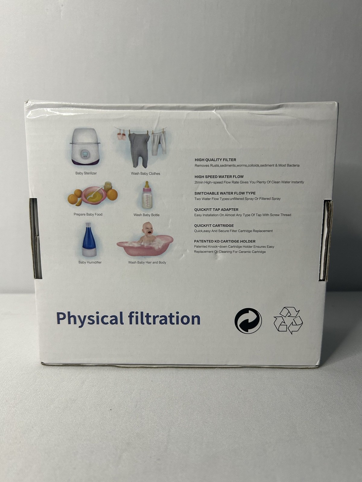 Portable Tap Water Purifier Filtration System for Clean Drinking