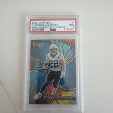 2019 Select Christian McCaffrey Tie-Dye Prizm /25 Phenomenon PSA 9 49ers 🔥🔥🔥