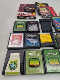Lot of 21 Good Atari Intellivision Misc Game Cartridges Untested As Is Lot 7