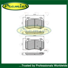 Premier Set Pastiglie Freno Anteriore Adatto a Nissan 350Z 2002-2009 2.6 3.5 + Altri Modelli