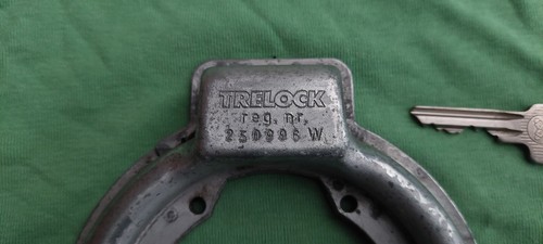 Oldtimer Rahmenschloss Ringschloss TRELOCK - Bild 2 von 10