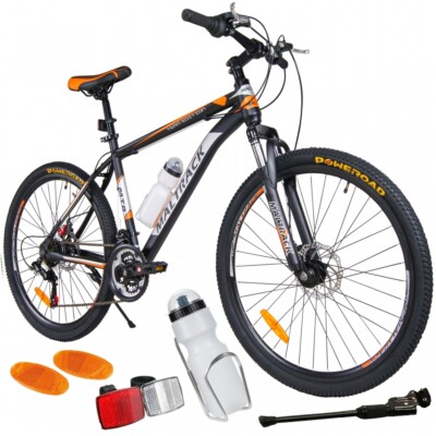 MalTrack Moutainbike MTB Team 26 Zoll, 18-Gang SHIMANO, Jungen Fahrrad Orange