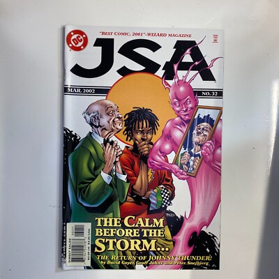 Comic Book DC JSA # 32 Johnny Thunder