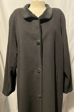 Forecaster of Boston Vintage Women's Pea Coat Size 14 Wool Single Breasted READ