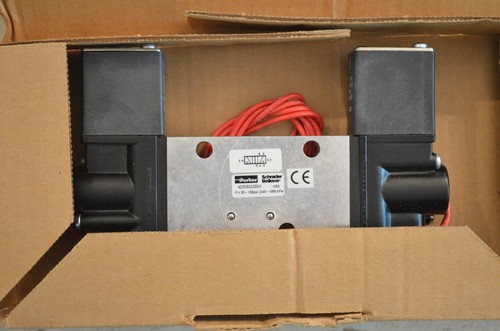 Parker Schrader Bellows Double Action Solenoid Valve 120V 422CA022A53 - Picture 5 of 5