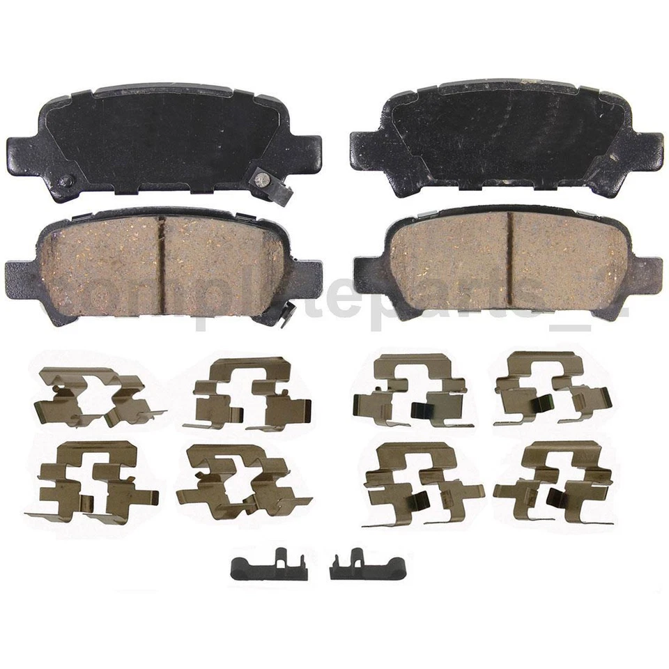 2 Front Rear Brake Pad Set Fits Subaru Baja 2.5L Subaru Impreza 2.5L_ - Image 2 of 4