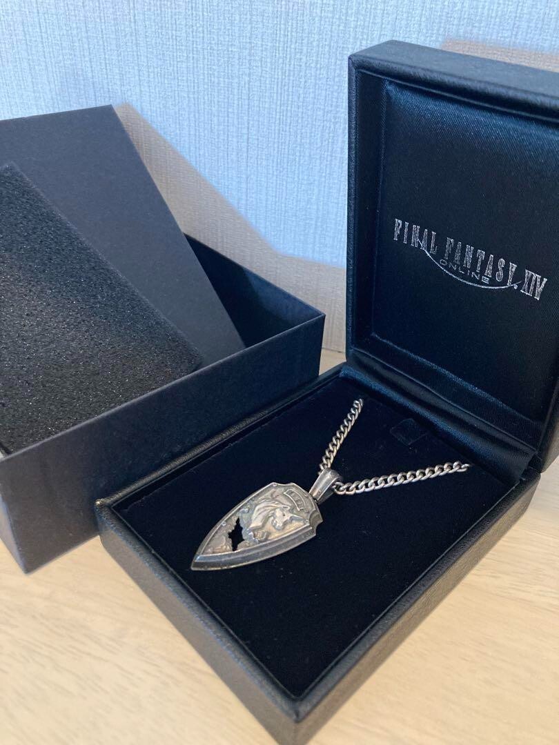 FF14 FINAL FANTASY XIV Silver Pendant FINAL FANTASY XIV