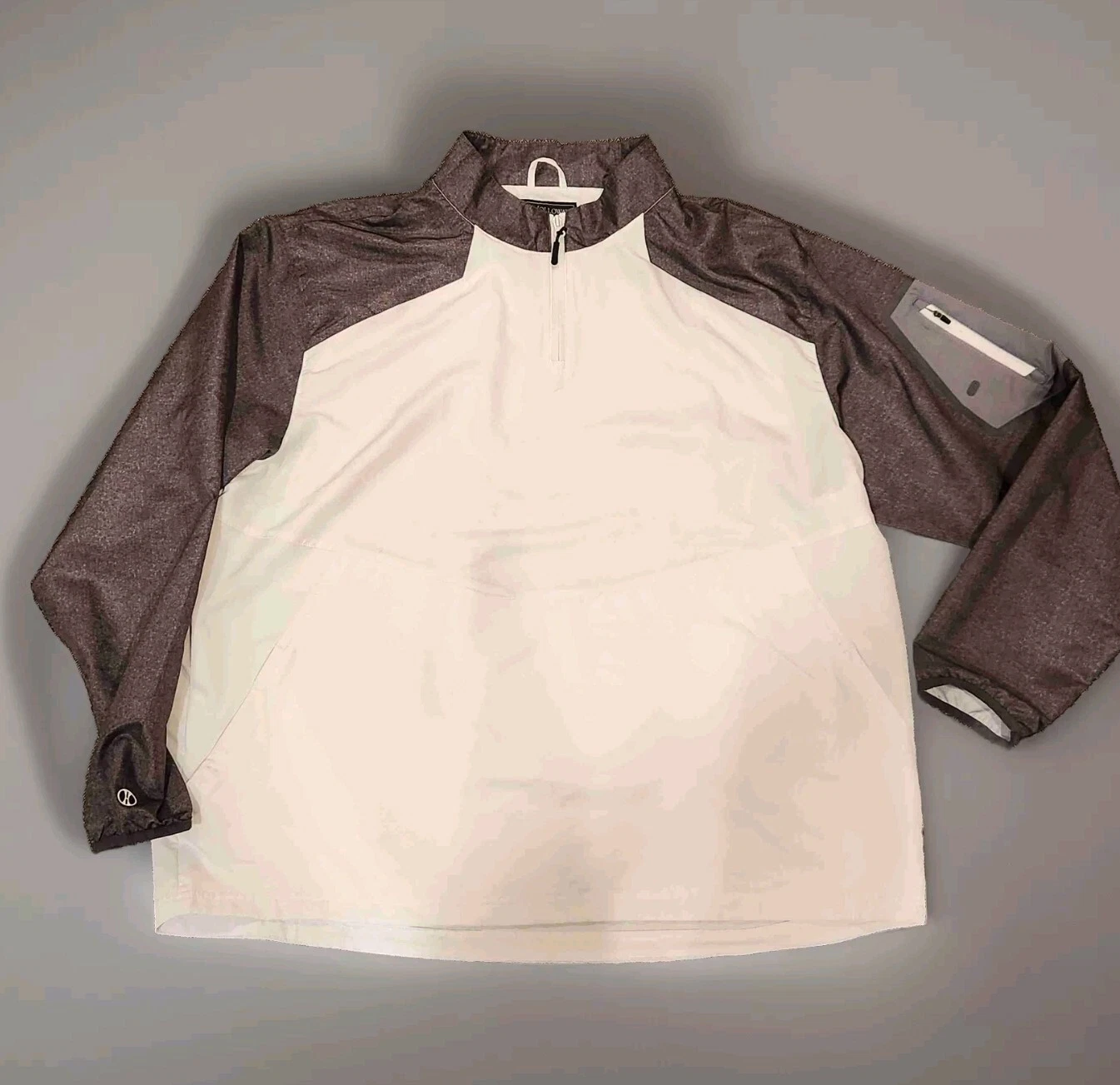 Holloway Lightweight Windbreaker Jacket Pocket On Sleeve Mens XXL
