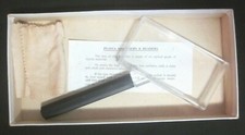 1960s Combined Optical England UK S449 Handheld Magnifier Acrylic Magnifying Vtg