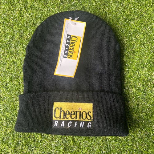 Chapeau Beanie Cap Cheerios Racing avec étiquette NASCAR noir - Photo 1 sur 3