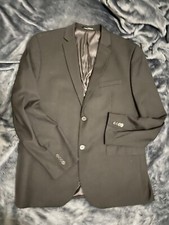 HM Men Suit Blazer Slim Fit Black 46R